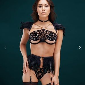 MarieMur Black Angel lingerie